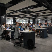 Chiara Black | White Up Down Linear Linkable LED Slim Pendant Light - Lighting.co.za