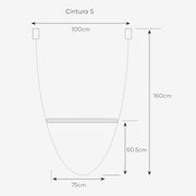 Cintura Black Grey Leather and Brass LED Pendant Light 2 Sizes - Lighting.co.za