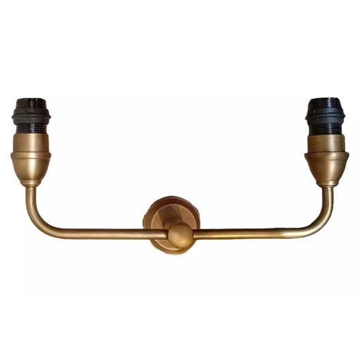 Como Double Arm Antique Brass | Antique Silver Wall Light - Indoor Wall Light - Lighting.co.za