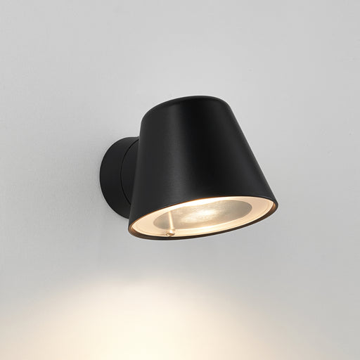 Tide GU10 Down Facing Black Outdoor Wall Light - Lighting.co.za