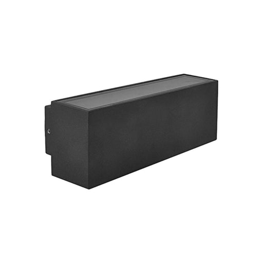Dual Black 12W LED Up and Down Outdoor Wall Light - Outdoor Wall Light - Lighting.co.za
