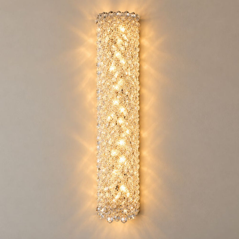 Dynasty Clear Crystal Dimmable CCT LED Wall Light - Indoor Wall Light - Lighting.co.za
