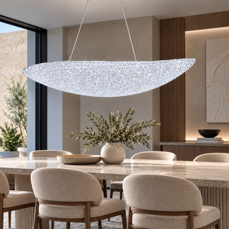 Dynasty Sovereign Clear Crystal CCT LED Chandelier - Dimmable - Chandelier - Lighting.co.za