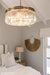 Westhouse Gold Round Clear Crystal Chandelier - Lighting.co.za