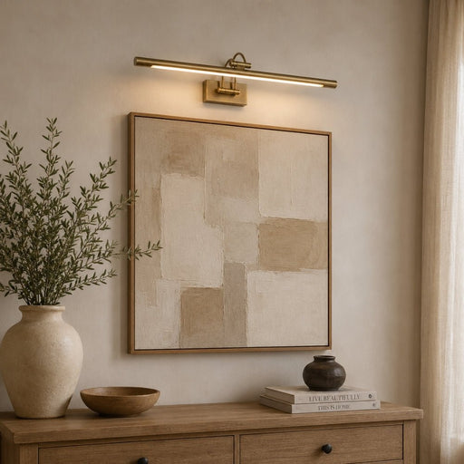 Elba Gold or Chrome 8W | 12W LED Picture Wall Light 2 Sizes - Fixed Lights - Lighting.co.za