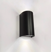 Evok 2 GU10 Up Down Facing Black | White Outdoor Wall Light - Lighting.co.za