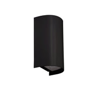 Evok 2 GU10 Up Down Facing Black | White Outdoor Wall Light - Lighting.co.za