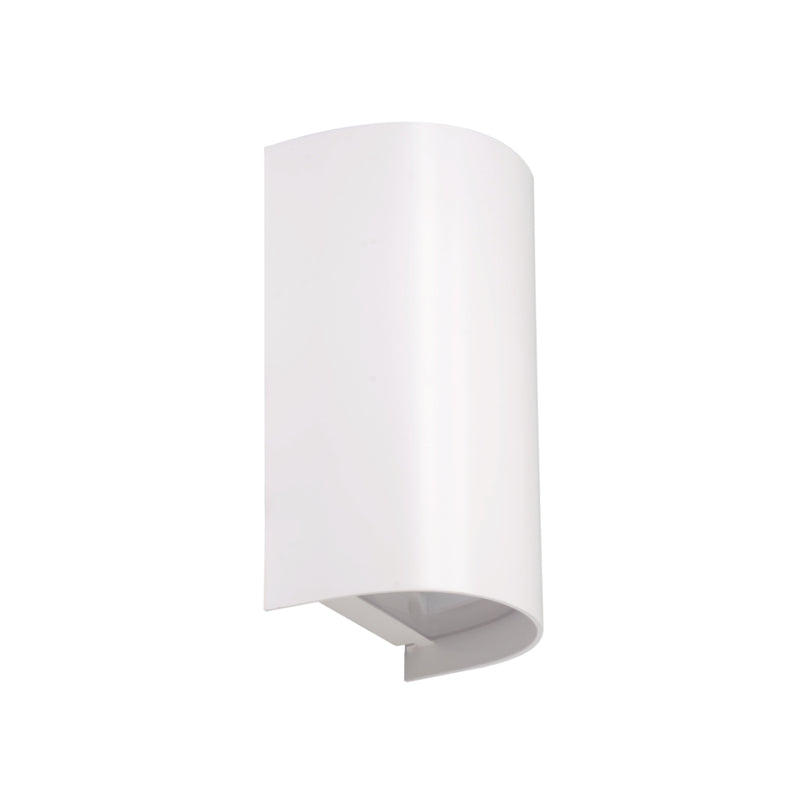 Evok 2 GU10 Up Down Facing Black | White Outdoor Wall Light - Lighting.co.za