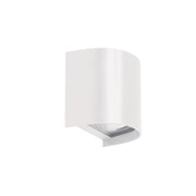 Evok 1 GU10 Down Facing Black | White Outdoor Wall Light - Lighting.co.za
