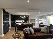 Doodle Black Or Gold LED Linear Pendant Light - Lighting.co.za