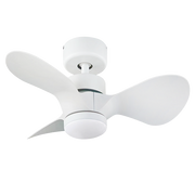 Echo White 3 Blade CCT LED Ceiling Fan - Lighting.co.za