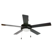 Rockwell 5 Blade Pull Switch Ceiling Fan - Lighting.co.za