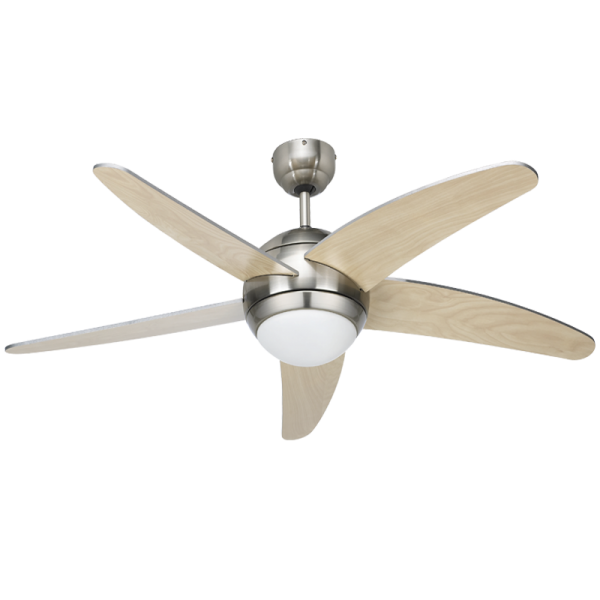 Lance Wood Look 5 Blade Ceiling Fan - Lighting.co.za