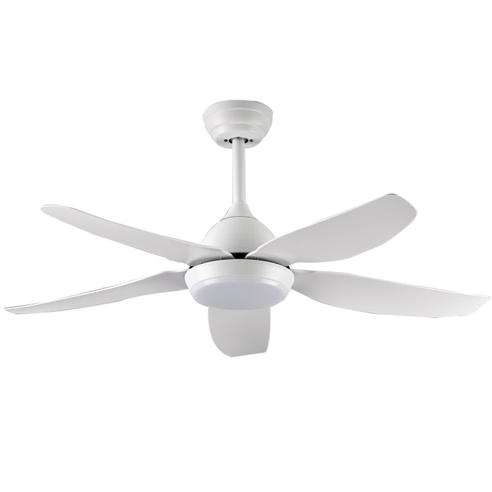 Aleah 5 Blade Black or White CCT LED Ceiling Fan