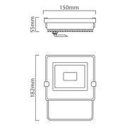 Floodlight 20W LED 3000K | 4000K DAY/NIGHT - Lighting.co.za