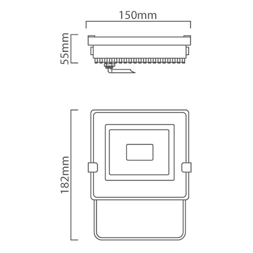 Floodlight 20W LED 3000K | 4000K DAY/NIGHT - Lighting.co.za