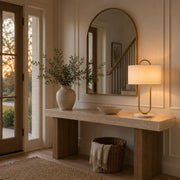 Faye Brass Look and Marble Table Lamp - Table Lamp - Lighting.co.za