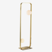 Finesse 2 Light Polished Gold LED Floor Lamp - Lighting.co.za