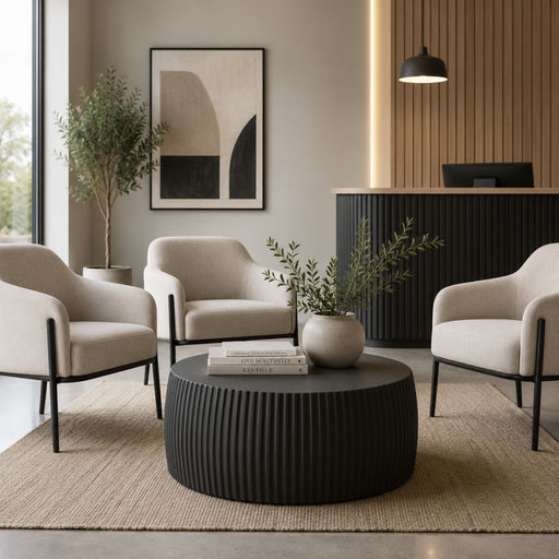 Finley Fluted Coffee Table - Coffee Table - Lighting.co.za