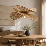 Fitz Double Natural Rattan Pendant Light - Pendant Light - Lighting.co.za
