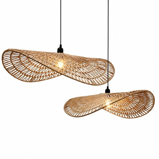 Fitz Natural Rattan Pendant Light 2 Sizes - Pendant Light - Lighting.co.za