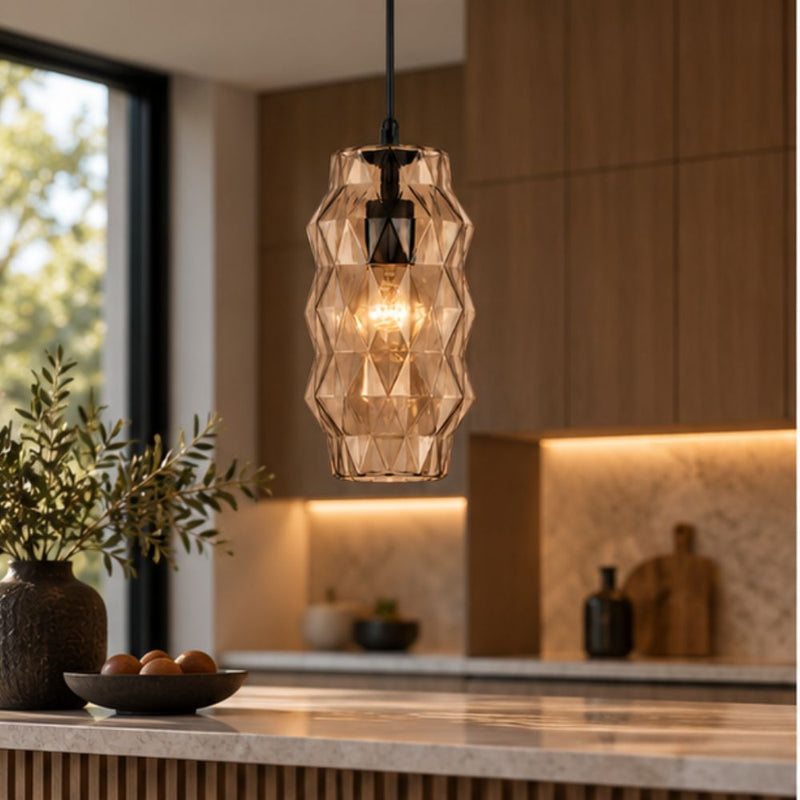 Form Cut Glass Pendant Light - Pendant Light - Lighting.co.za