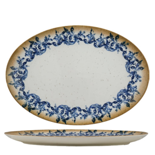 Ariane Amalfi Oval Plate 24 cm Fine Porcelain Set of 12 - Lighting.co.za