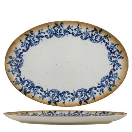 Ariane Amalfi Oval Plate 32 cm Fine Porcelain Set of 6 - Lighting.co.za