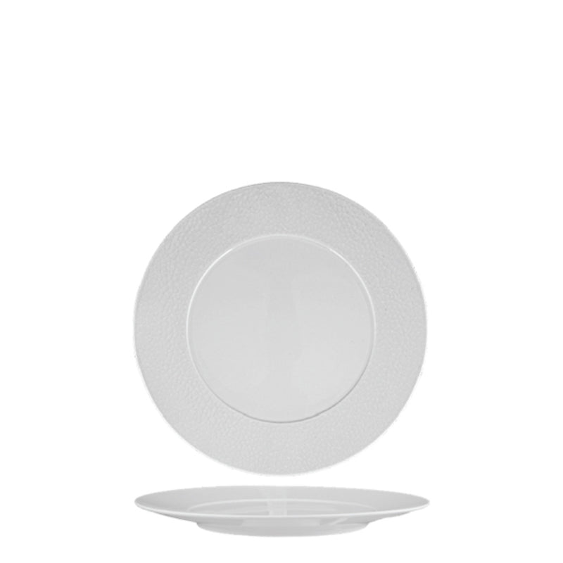 Ariane Crackle Rim Plate 16 cm Fine Porcelain Set of 12 - Lighting.co.za