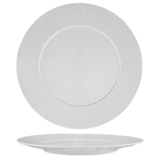 Ariane Crackle Rim Plate 31 cm Fine Porcelain Set of 6 - Lighting.co.za