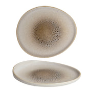 Ariane Jaguar Elevated Oval Plate Inside 25 cm Fine Porcelain Set of 6 - Lighting.co.za