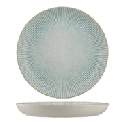 Ariane Paros Aqua Coupe Plate Deep 27 cm Fine Porcelain Set of 6 - Lighting.co.za