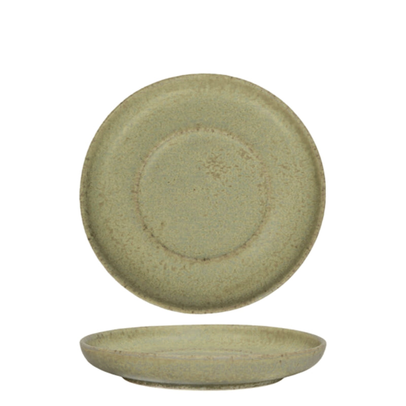 Nova Earth Limestone Espresso Saucer 12 cm Set of 10 - Lighting.co.za