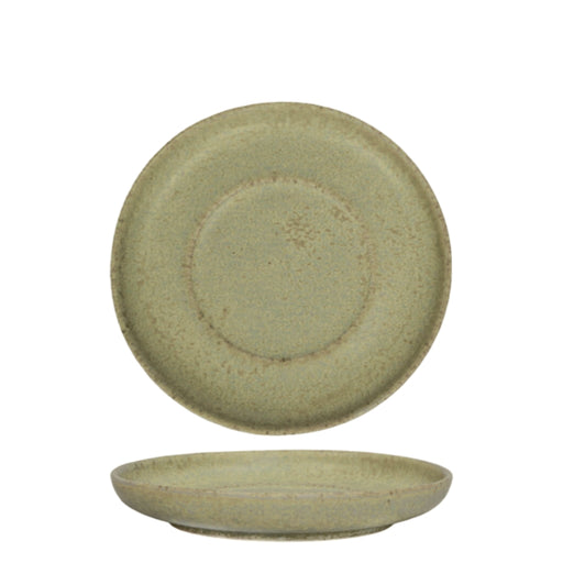 Nova Earth Limestone Espresso Saucer 12 cm Set of 10 - Lighting.co.za