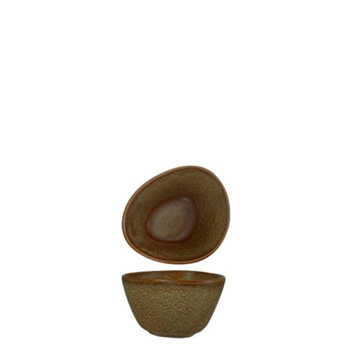 Nova Earth Mocha Oblong Dip Bowl 7 cm / 60 ml Set of 12 - Bowls - Lighting.co.za