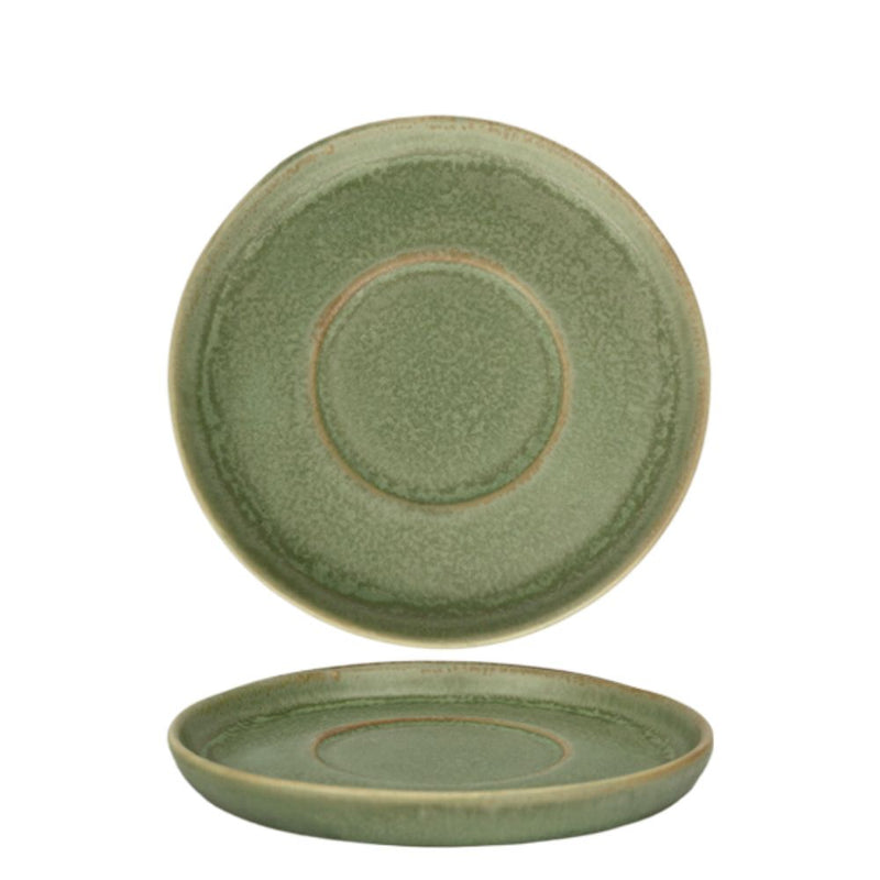 Nova Earth Sage Saucer 15 cm Set of 8