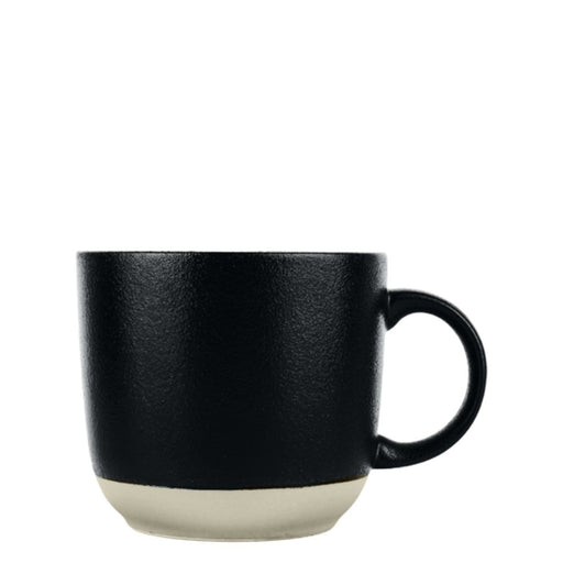 Nova Mezzo Black Mug 350 ml Set of 6 - Mugs - Lighting.co.za
