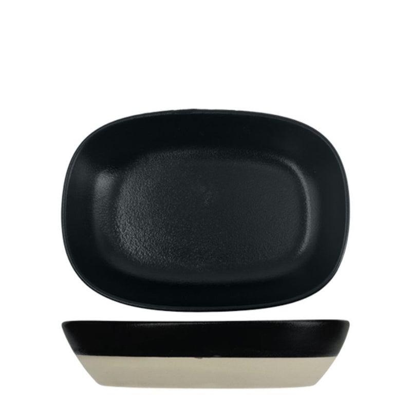 Nova Mezzo Black Rectangular Bowl 11.5 x 7.5 cm Set of 12