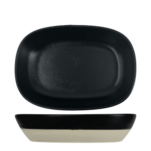 Nova Mezzo Black Rectangular Bowl 17 x 12 cm Set of 6 - Bowls - Lighting.co.za