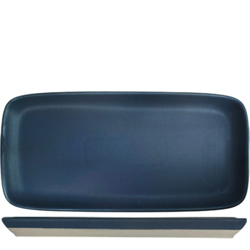 Nova Craft Nova Mezzo Blue Rectangular Plate Set 31x15cm Set of 6 - Plates - Lighting.co.za