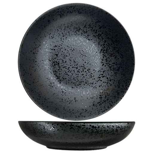 Nova Craft Nova Rain Black Coupe Bowl Set 30cm Set of 2 - Bowls - Lighting.co.za