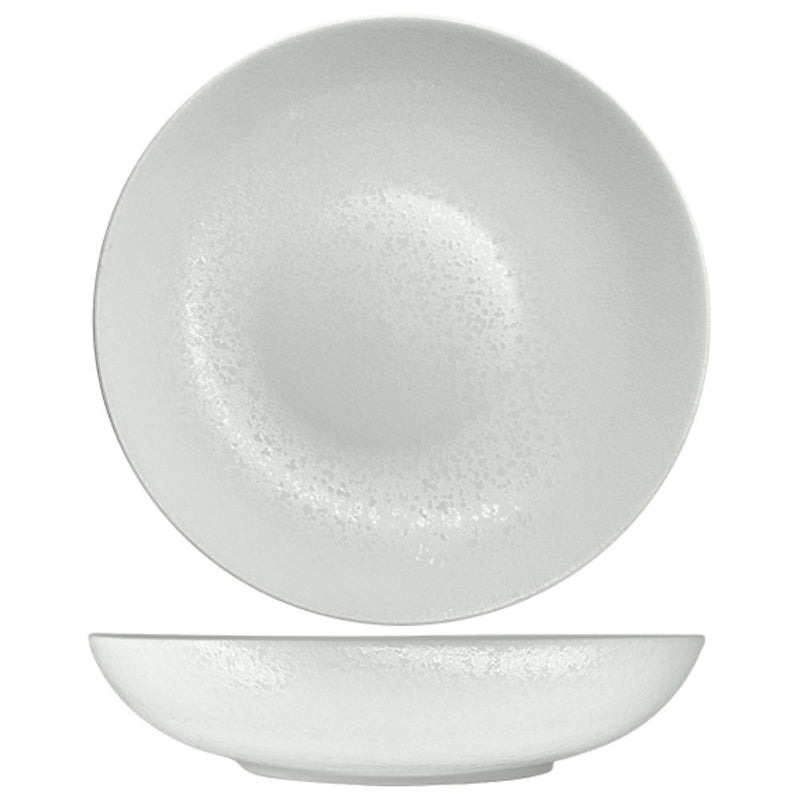 Nova Craft Nova Rain White Coupe Bowl Set 30cm Set of 2