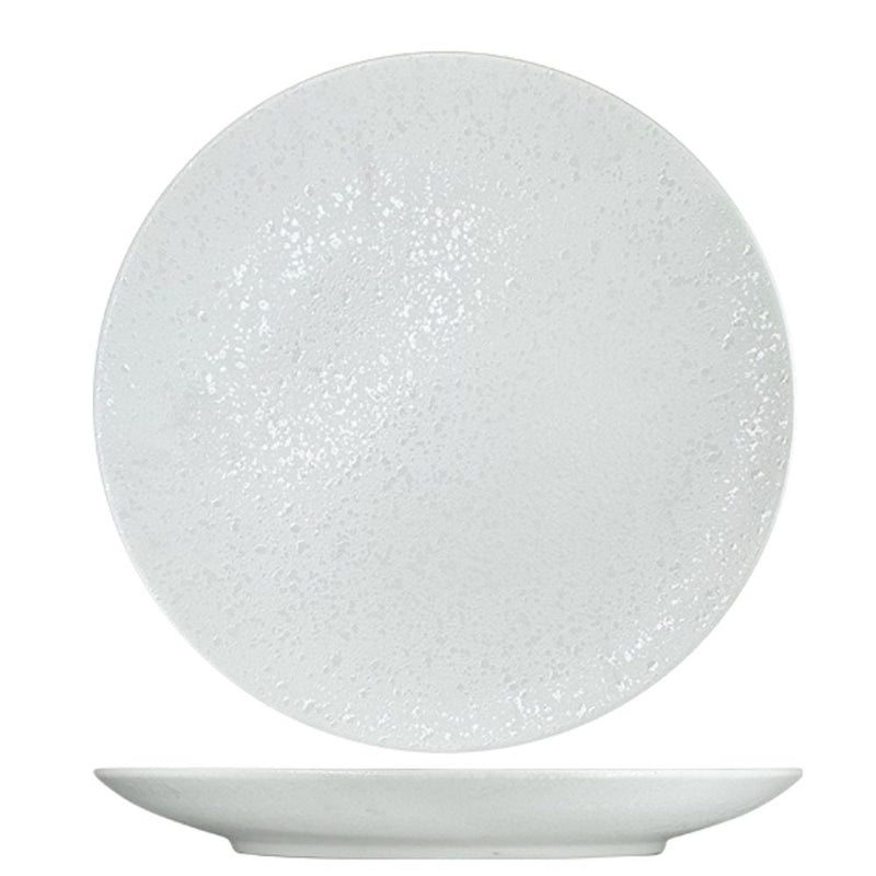 Nova Craft Nova Rain White Coupe Plate Set 26cm Set of 4