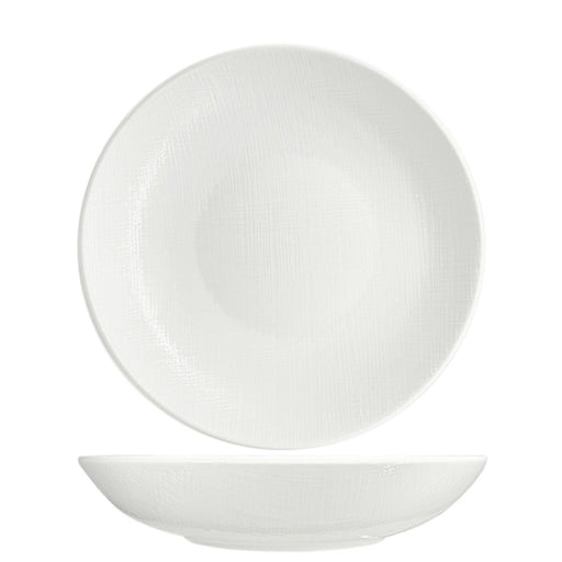 Nova Craft Nova Stitch White Coupe Bowl 24cm Set of 3 - Bowls - Lighting.co.za
