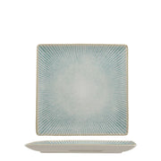 Ariane Paros Aqua Square Plate 21 x 21 cm set of 6 - Lighting.co.za