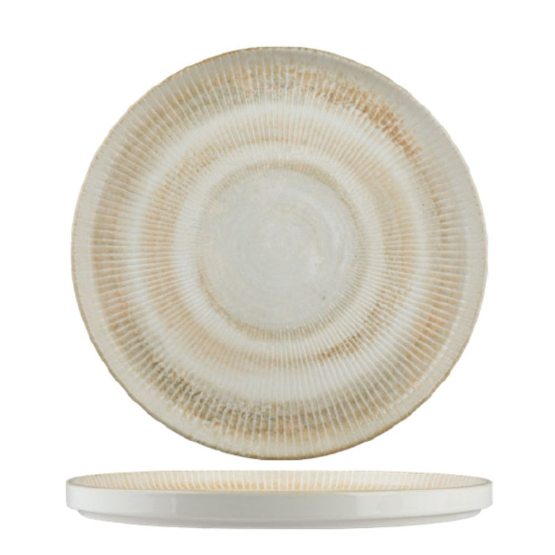 Ariane Paros Shell Sand Apex Plate 27 cm Set of 4 - Lighting.co.za