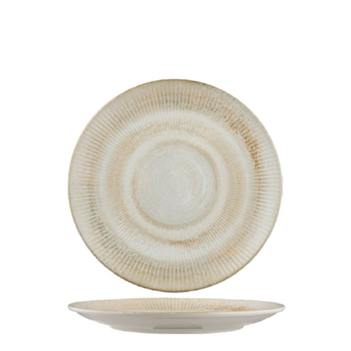 Ariane Paros Shell Sand Coupe Plate 18 cm Set of 12 - Lighting.co.za