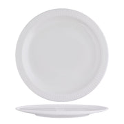 Ariane Seon Ivory Narrow Rim Plate 26 cm Set of 3 - Lighting.co.za