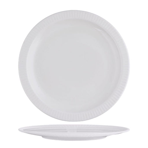 Ariane Seon Ivory Narrow Rim Plate 26 cm Set of 3 - Lighting.co.za