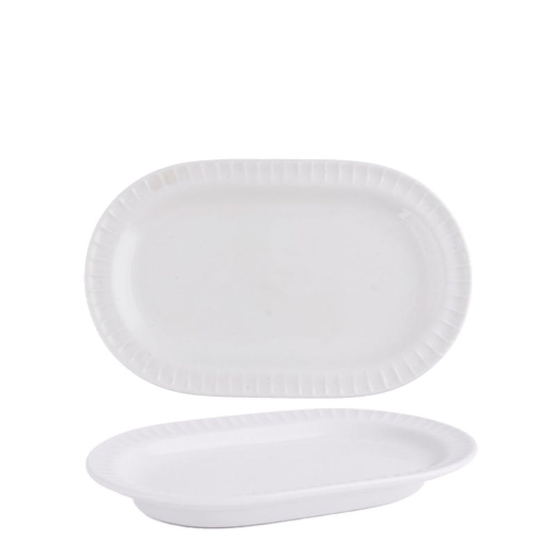 Ariane Seon Ivory Oval Dish 18 cm Set of 3 - Lighting.co.za